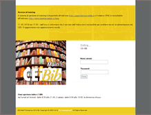 Tablet Screenshot of ceibib.it